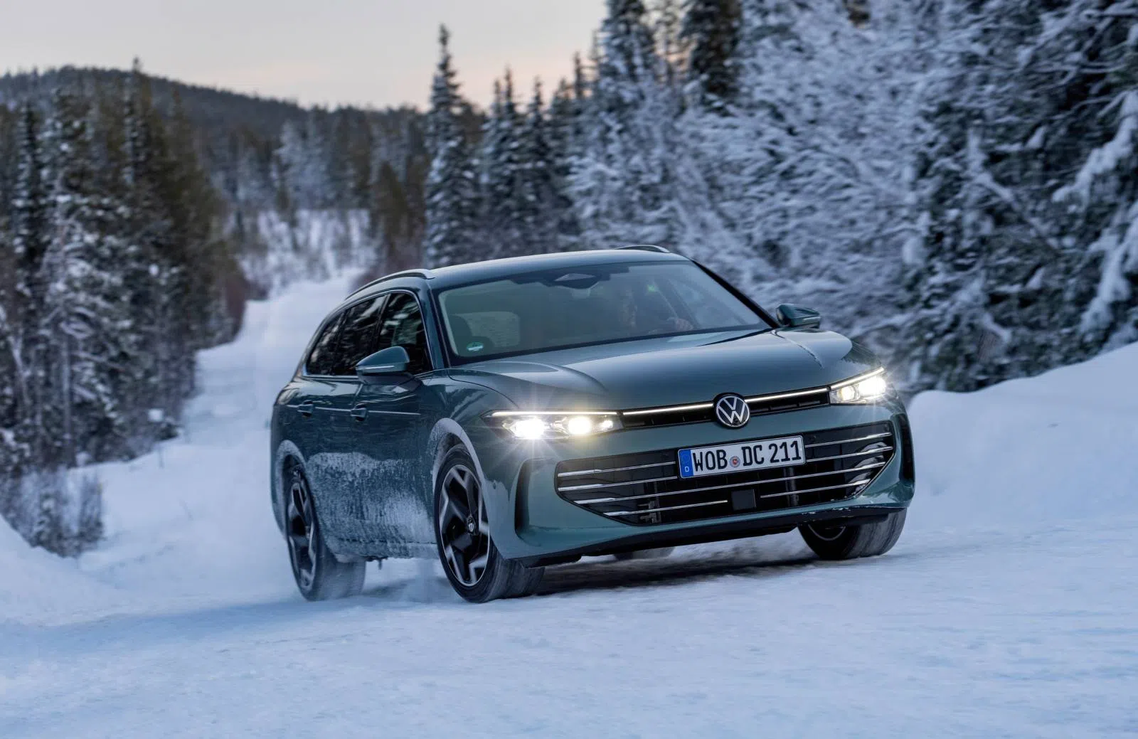 VW Passat wint