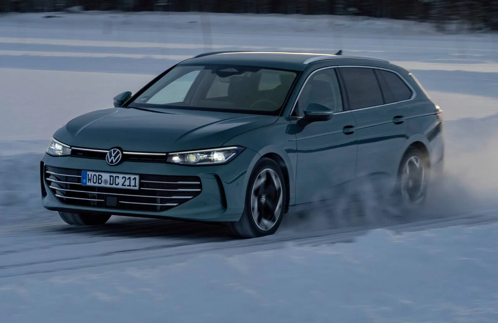 VW Passat winter