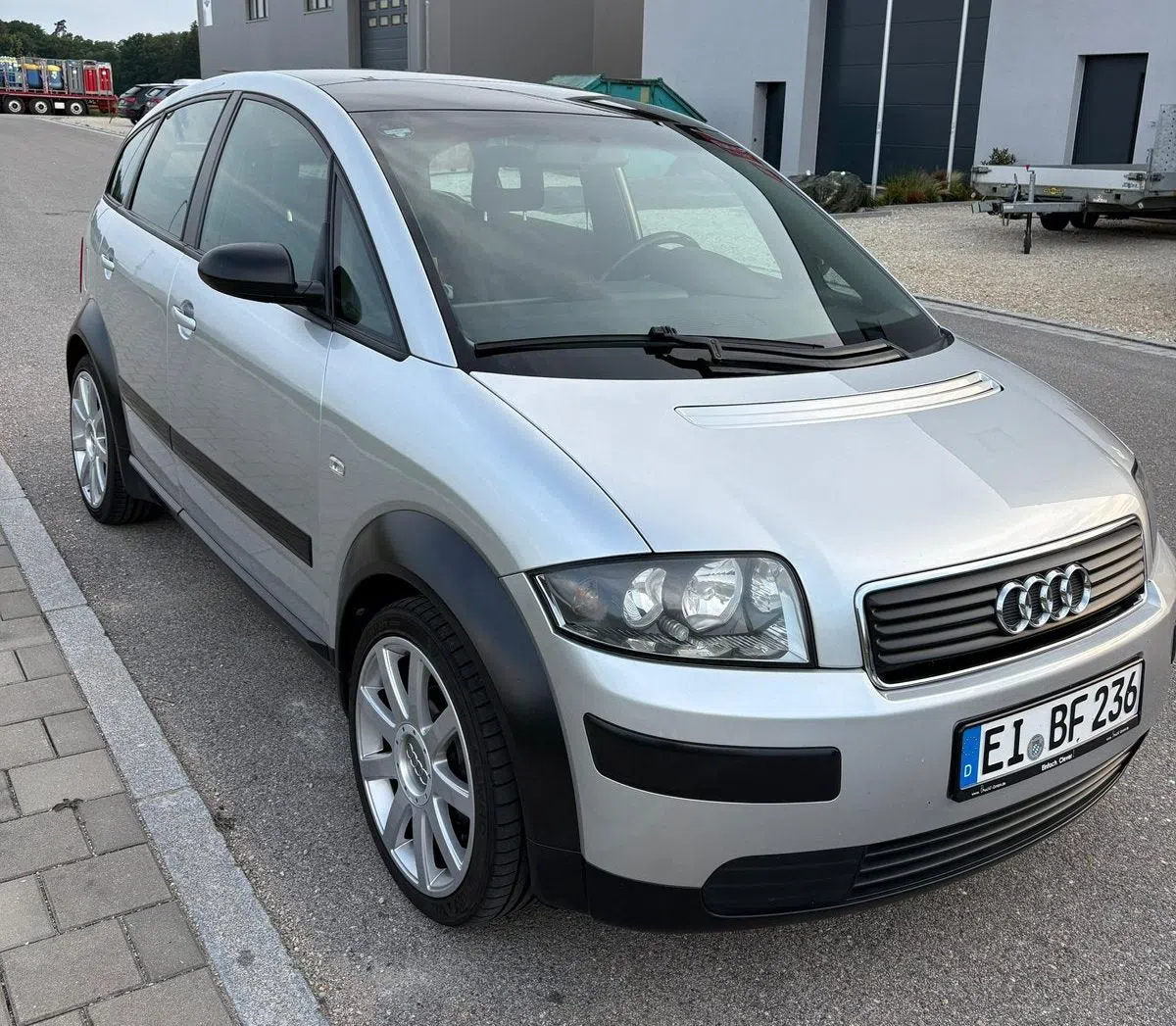 Audi A2 color.storm (Avus Silver)