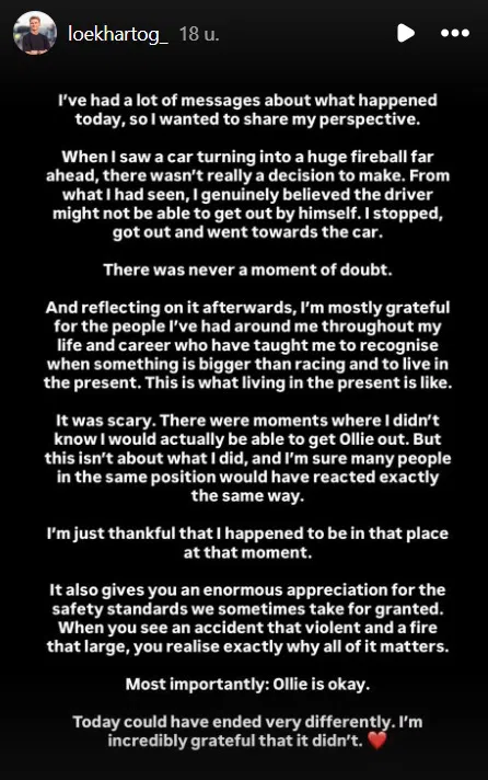 Loek Hartog statement