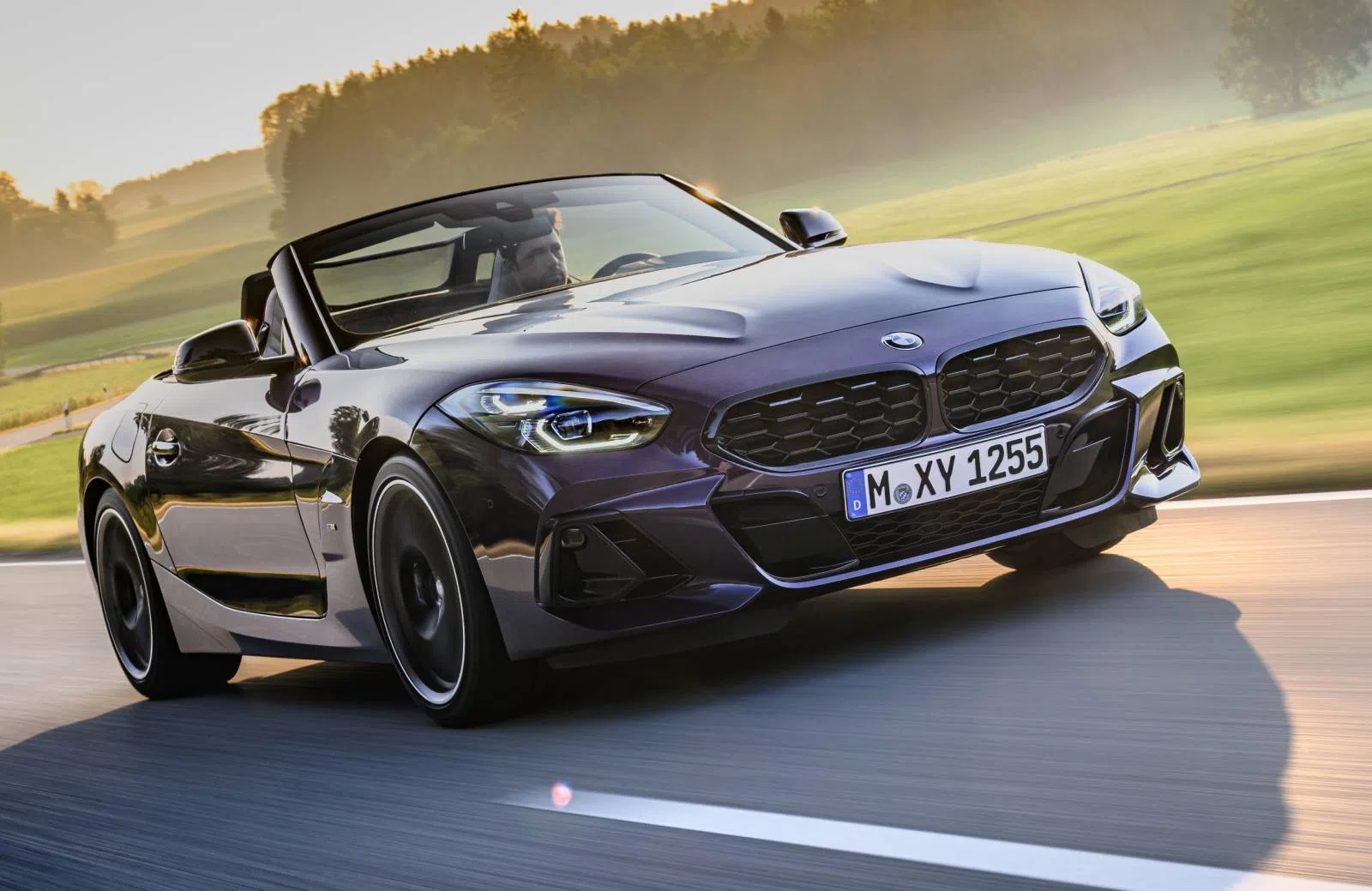BMW Z4 rijdend
