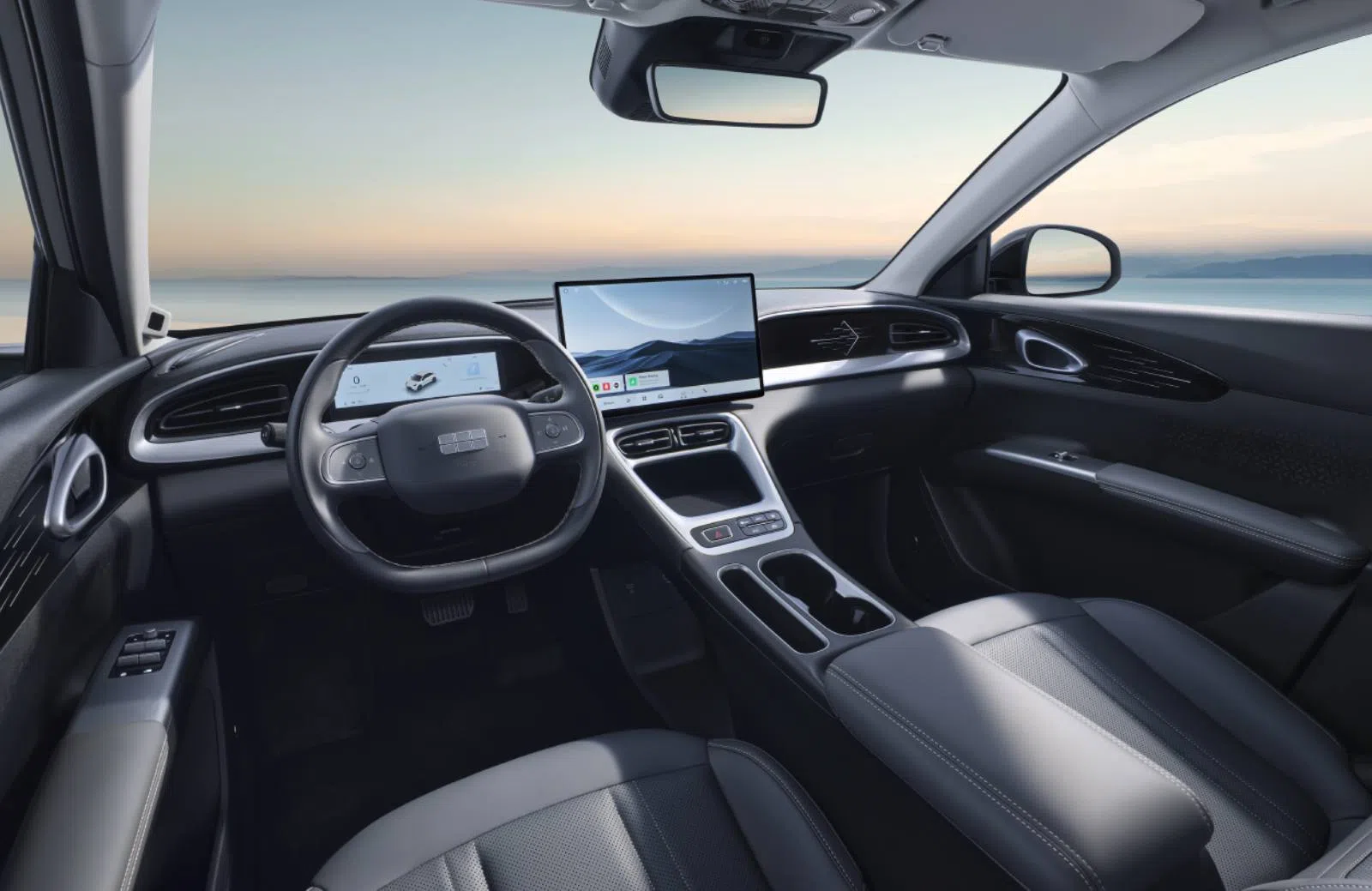 Geely E2 inteireur
