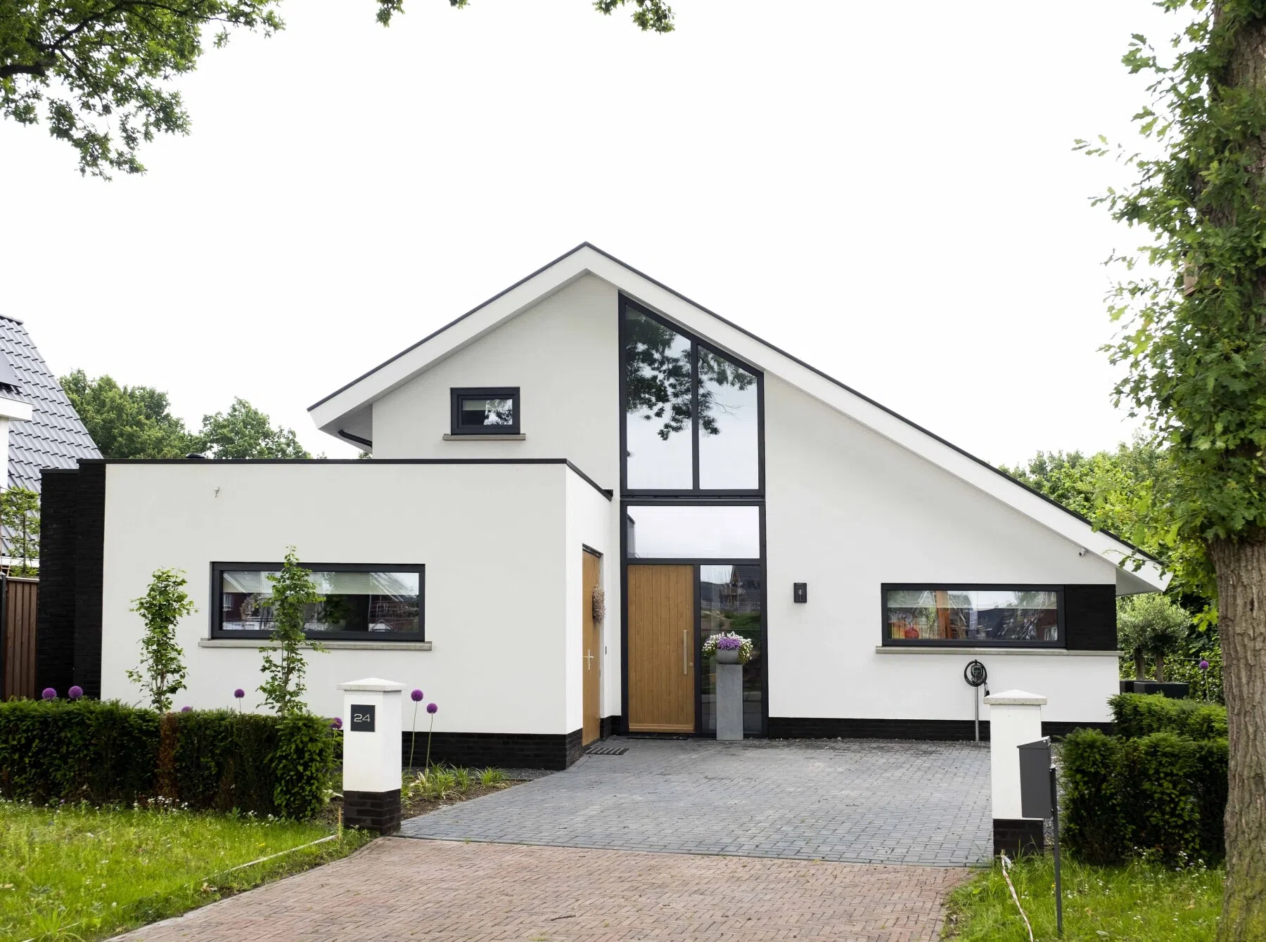 Ook deze villa draait op 10 ampere