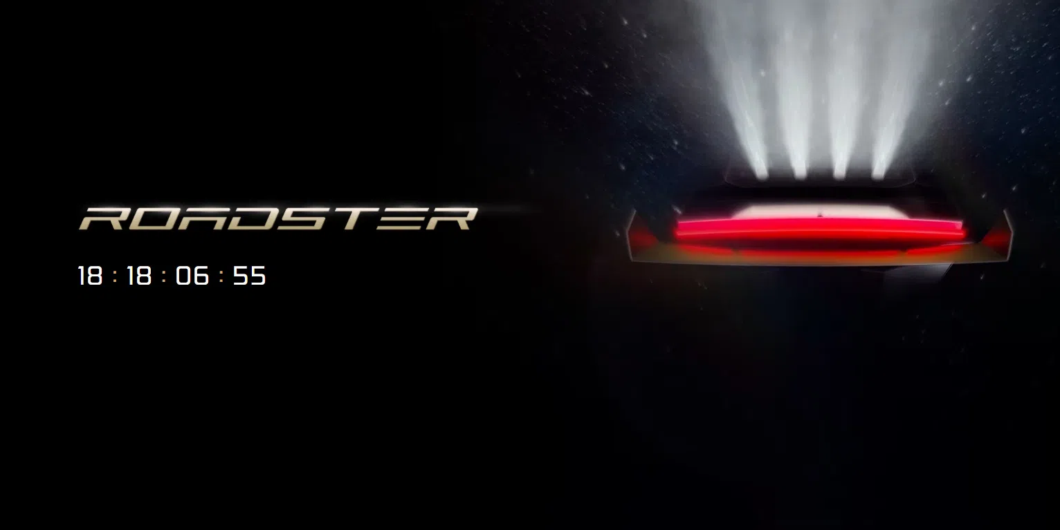 Tesla Roadster 1 oktober