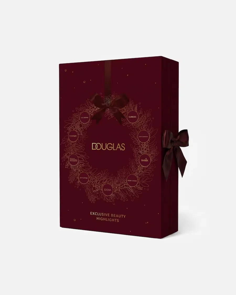 Donkerrode Douglas adventskalender