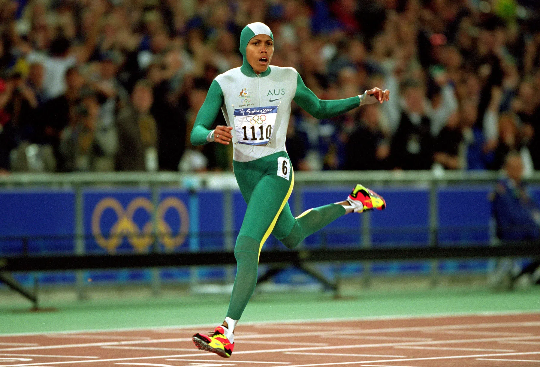 Cathy Freeman in 2000