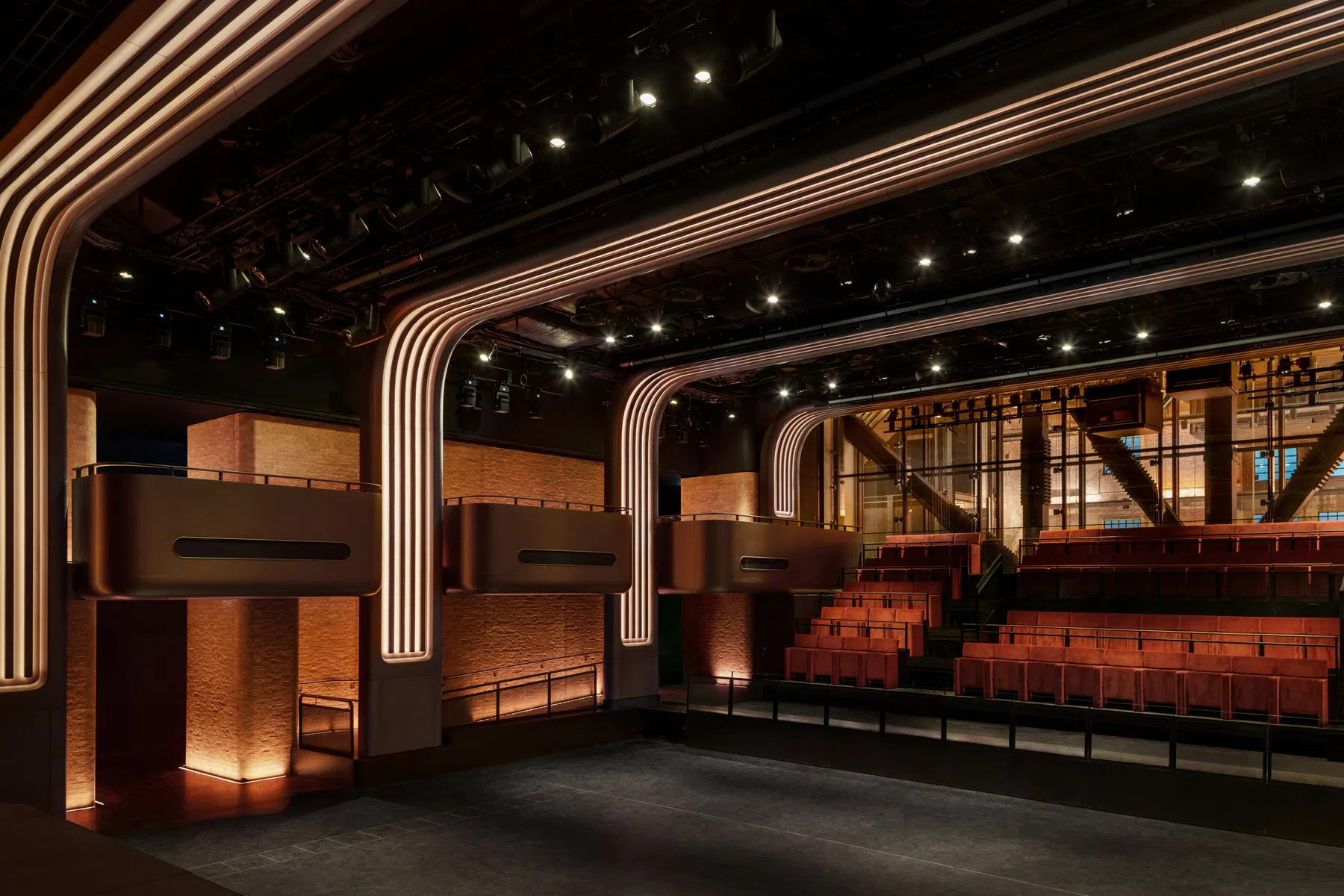 De muziekzaal