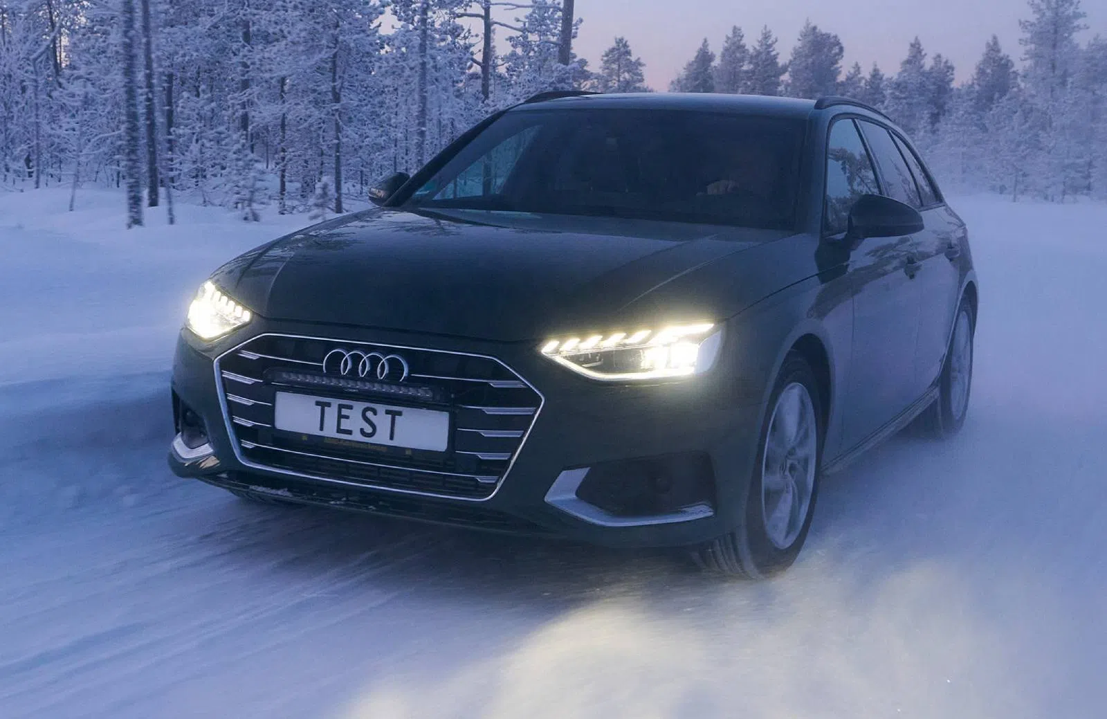 Audi A4 winterbandentest