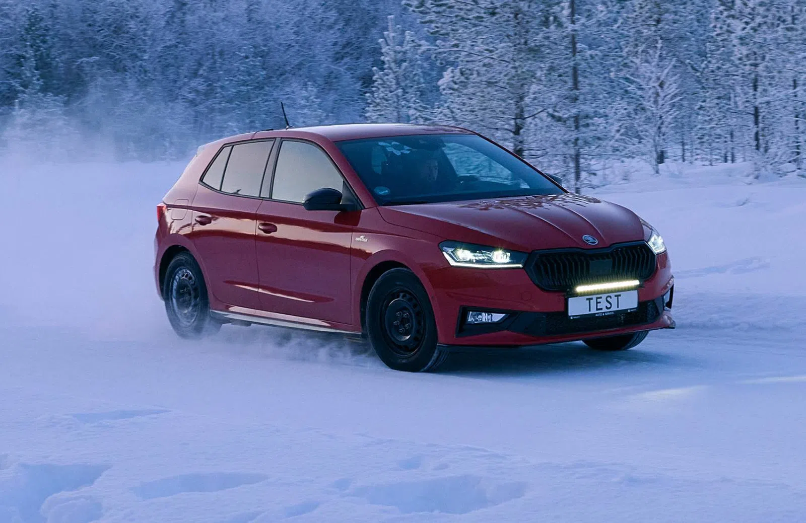 Skoda Fabia winterbandentest