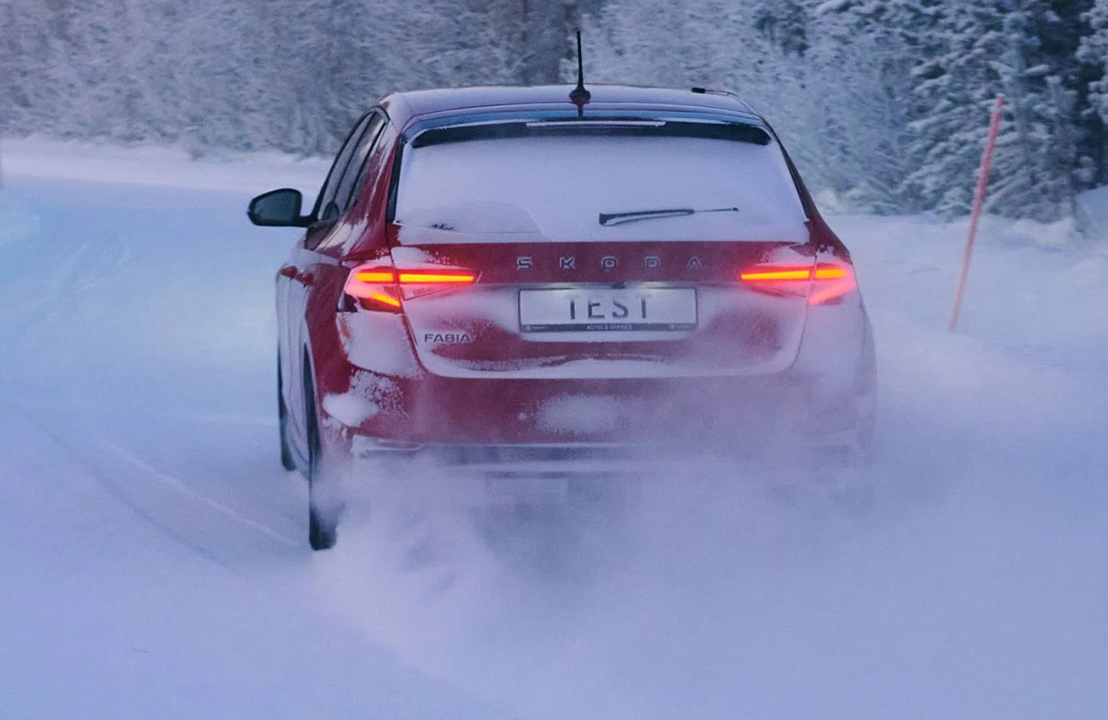 Skoda Fabia winterbandentest