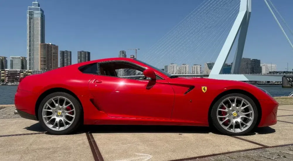Ferrari met veel kilometers
