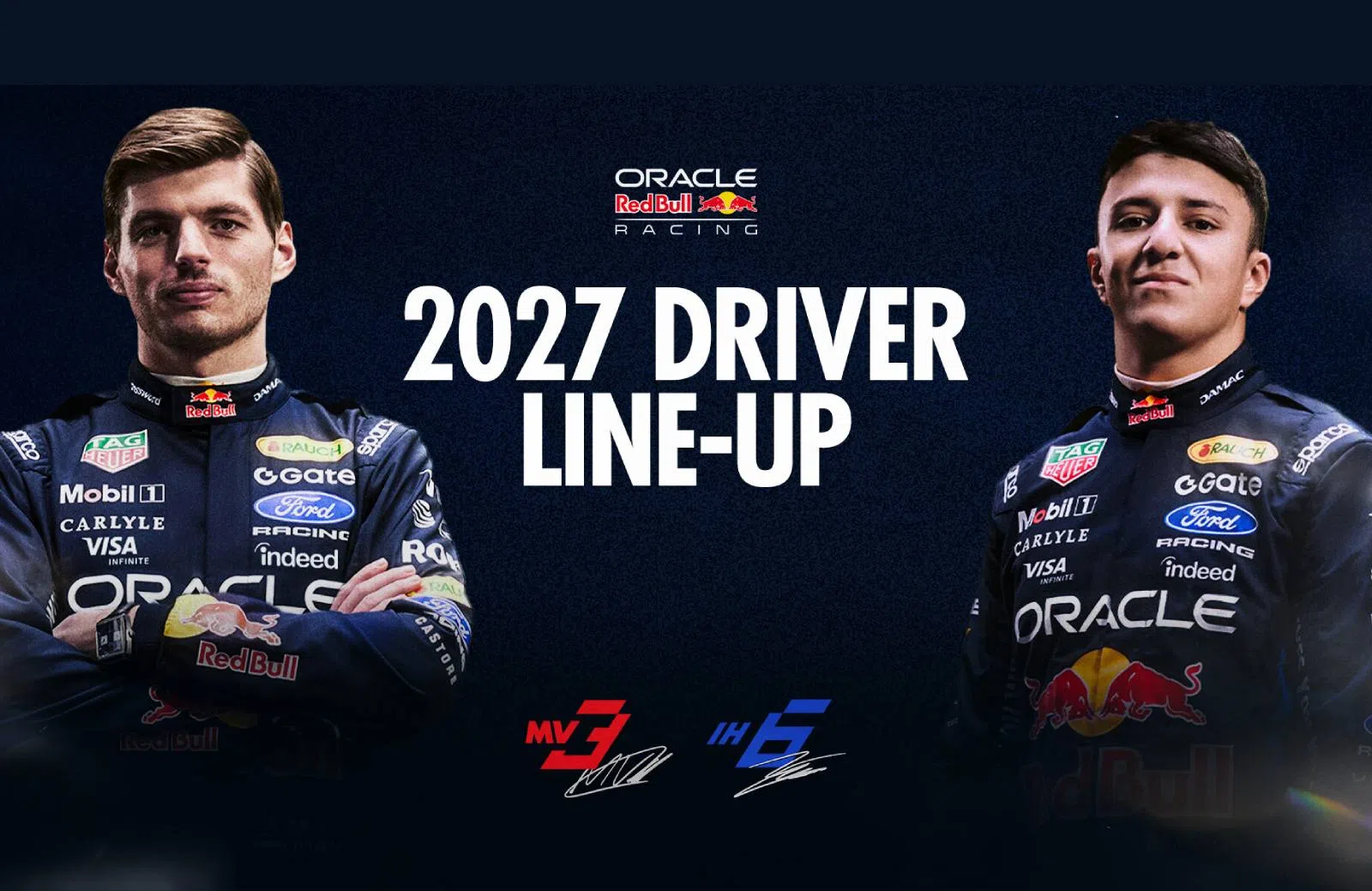 REd Bull line-up 2027