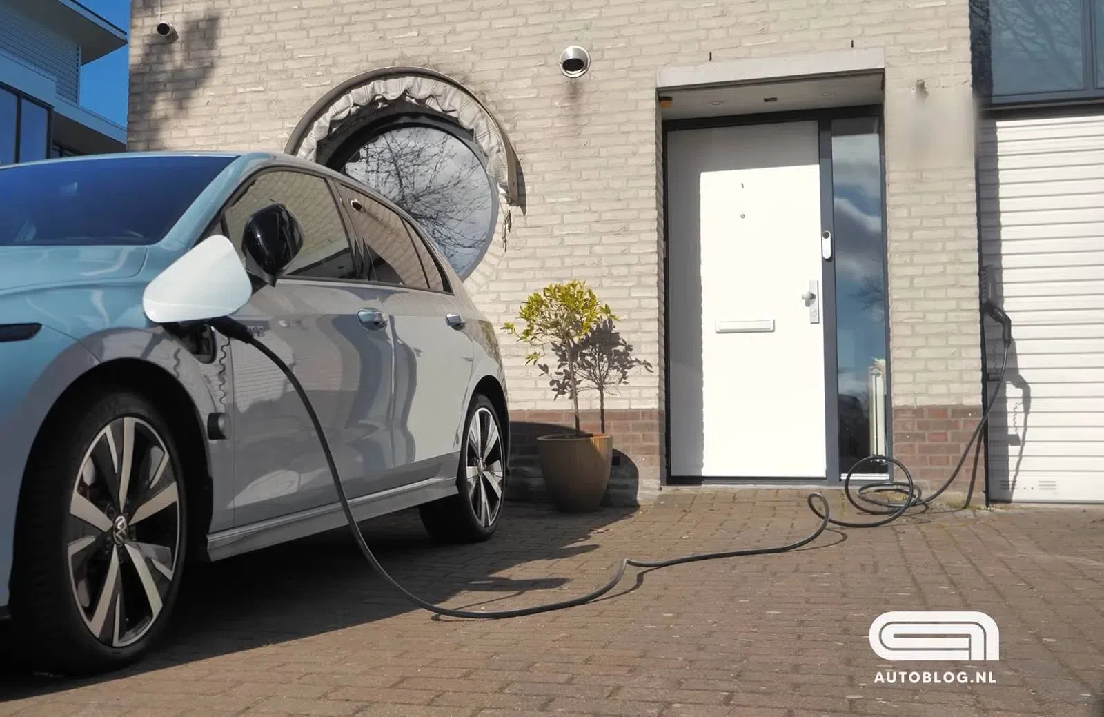 VW opladen oprit