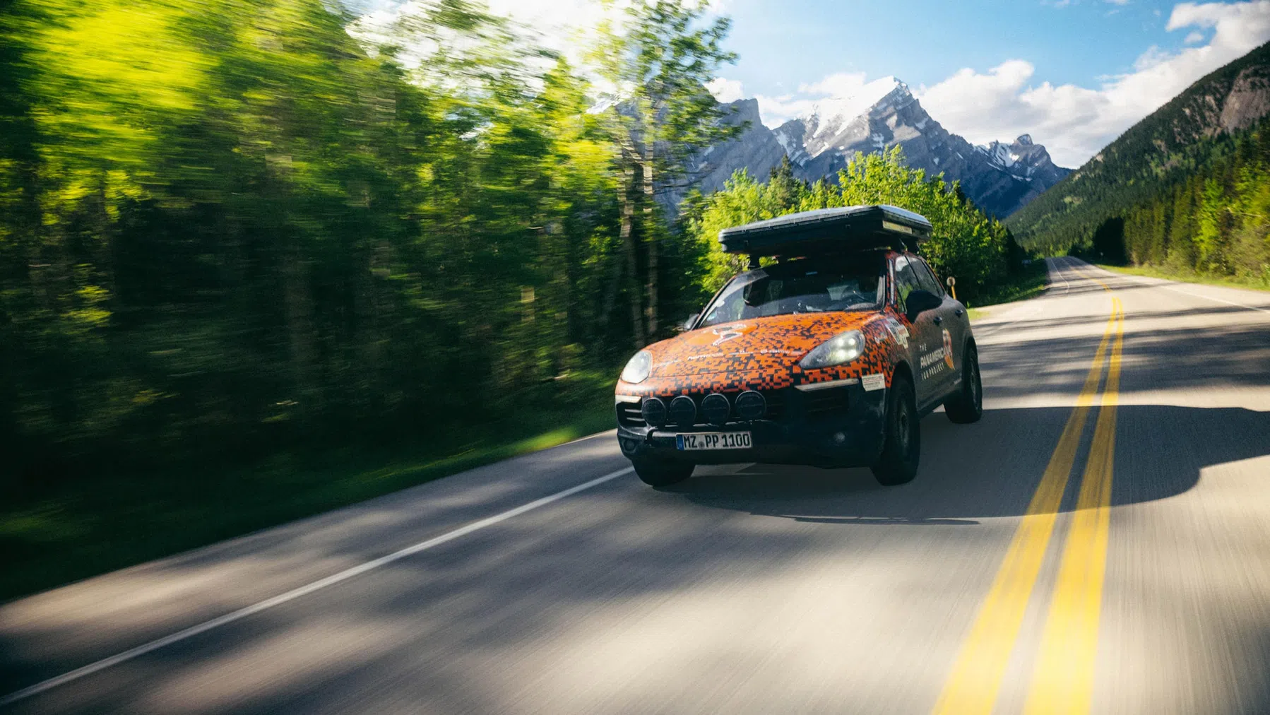 Porsche Cayenne roadtrip