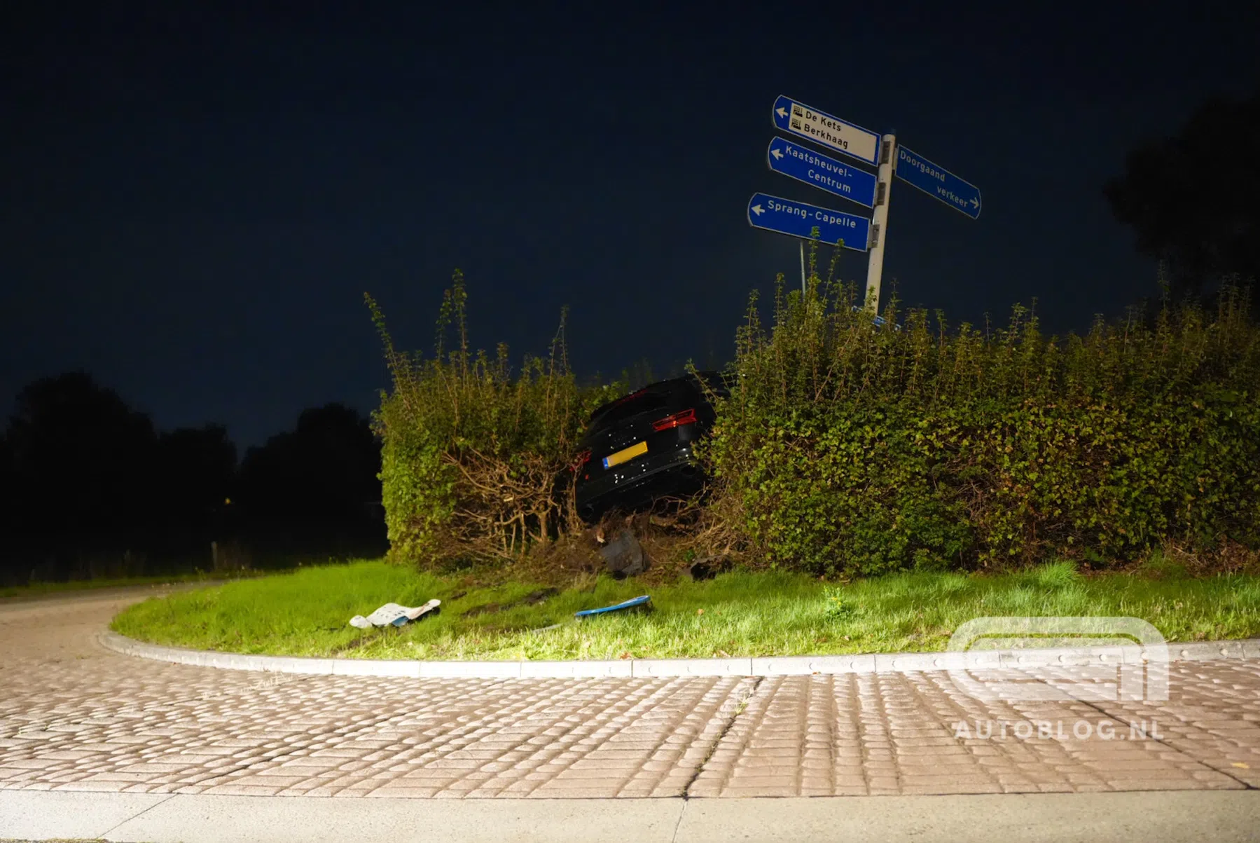 Audi RS 6 Avant crash