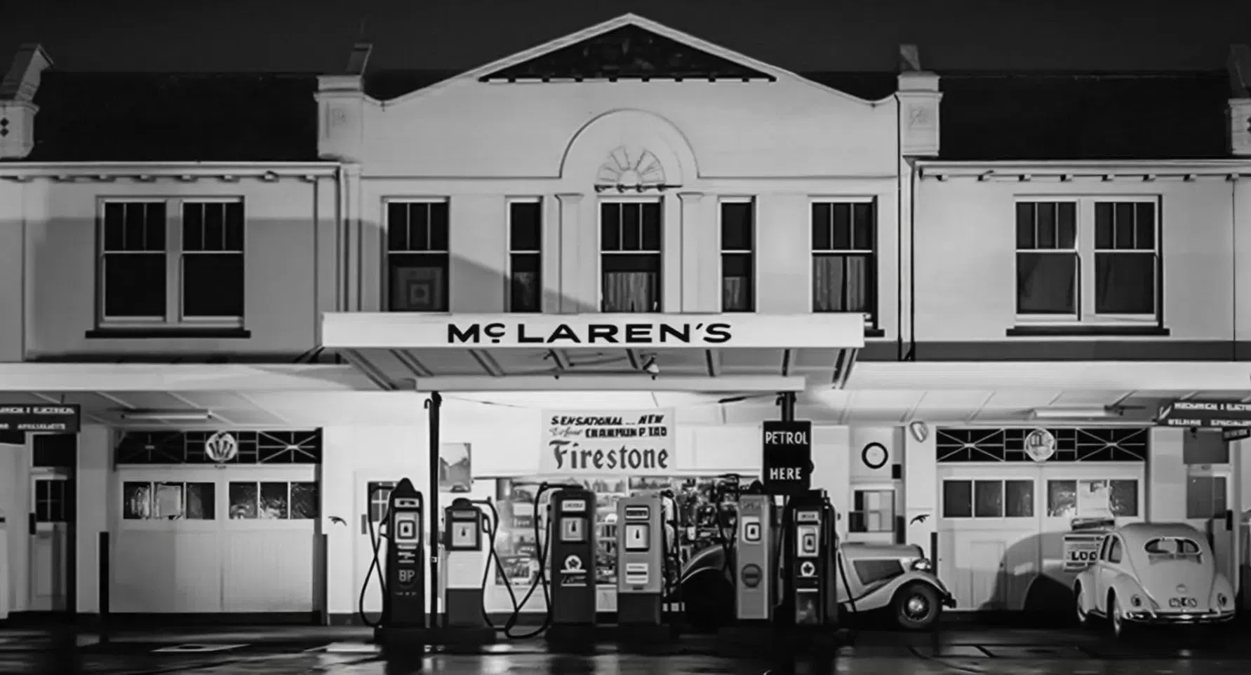 McLaren garage Auckland
