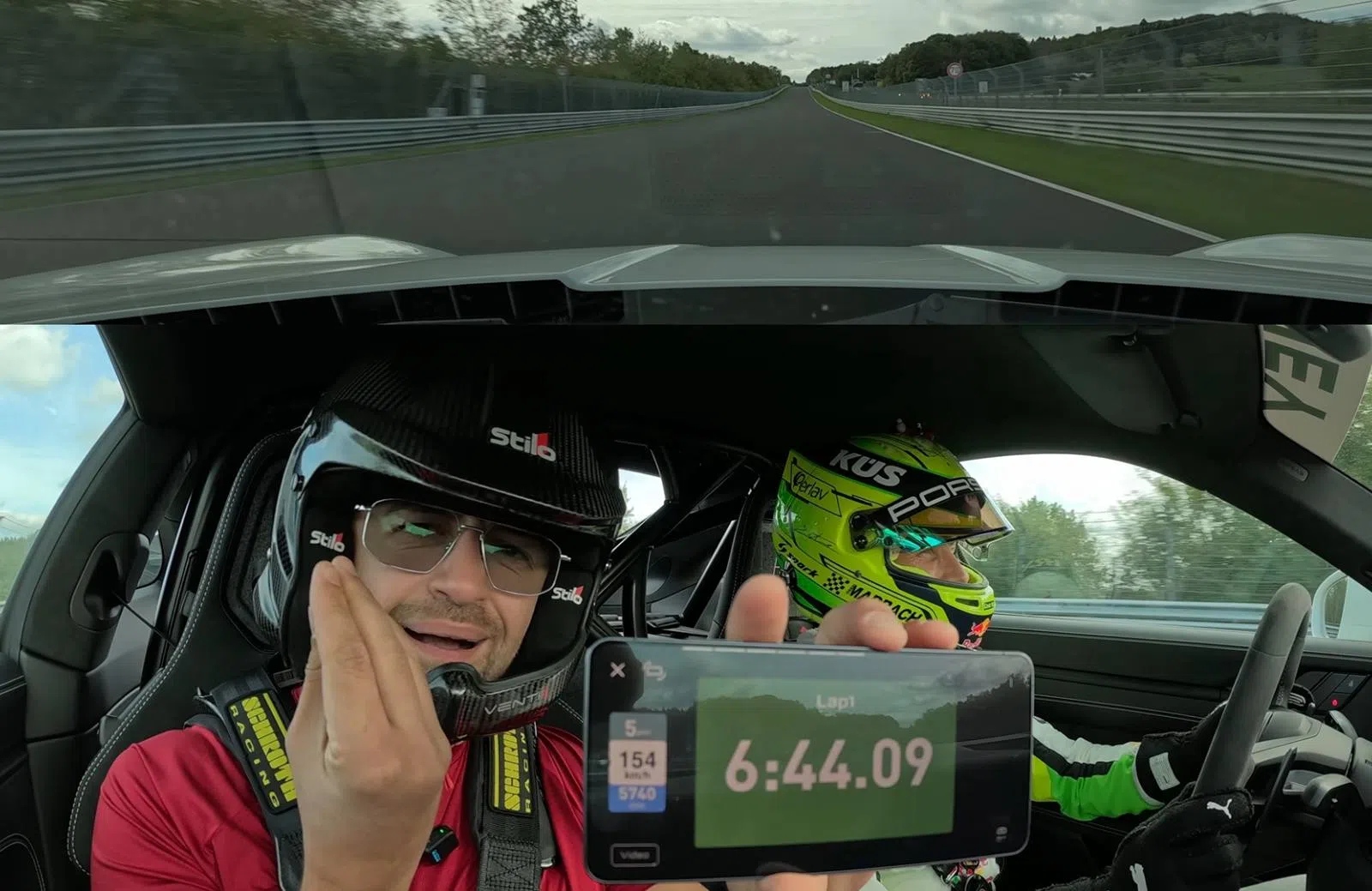 Kevin Estre Misha CHaroudin Nurburgring