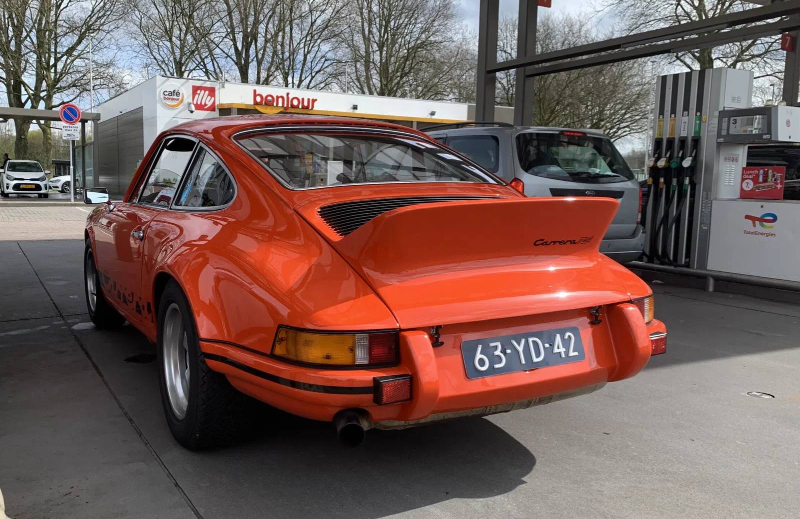 Carrera RS tanken