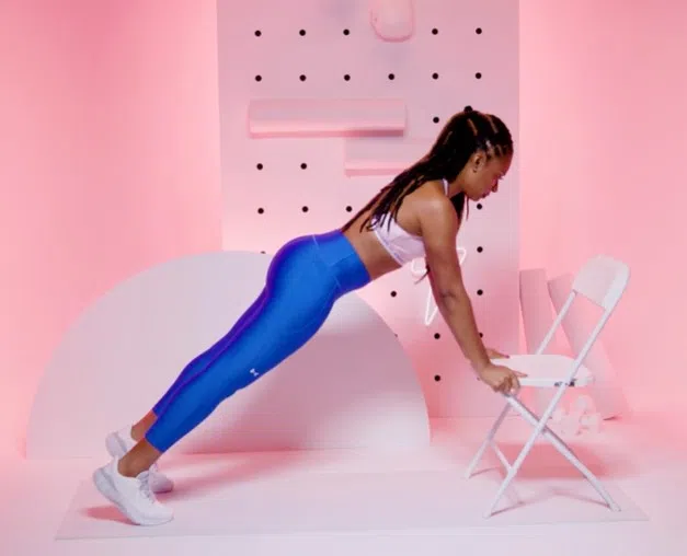 Incline push-up