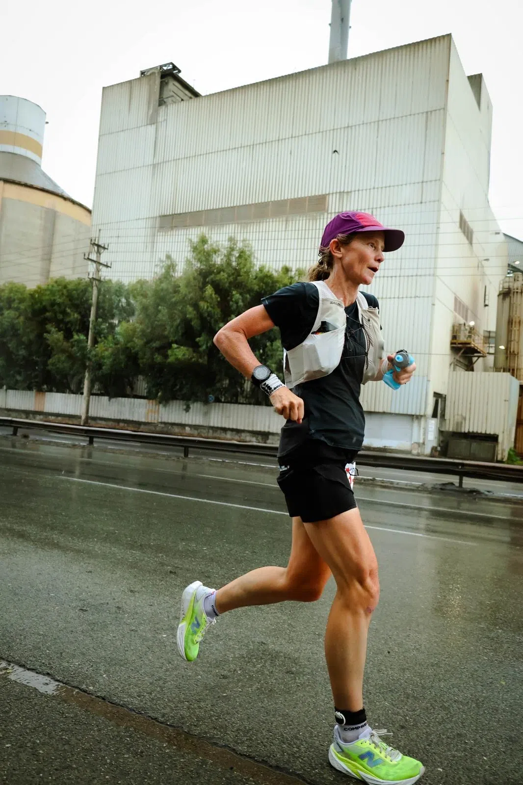 Irene Kinnegim tijdens de Spartathlon