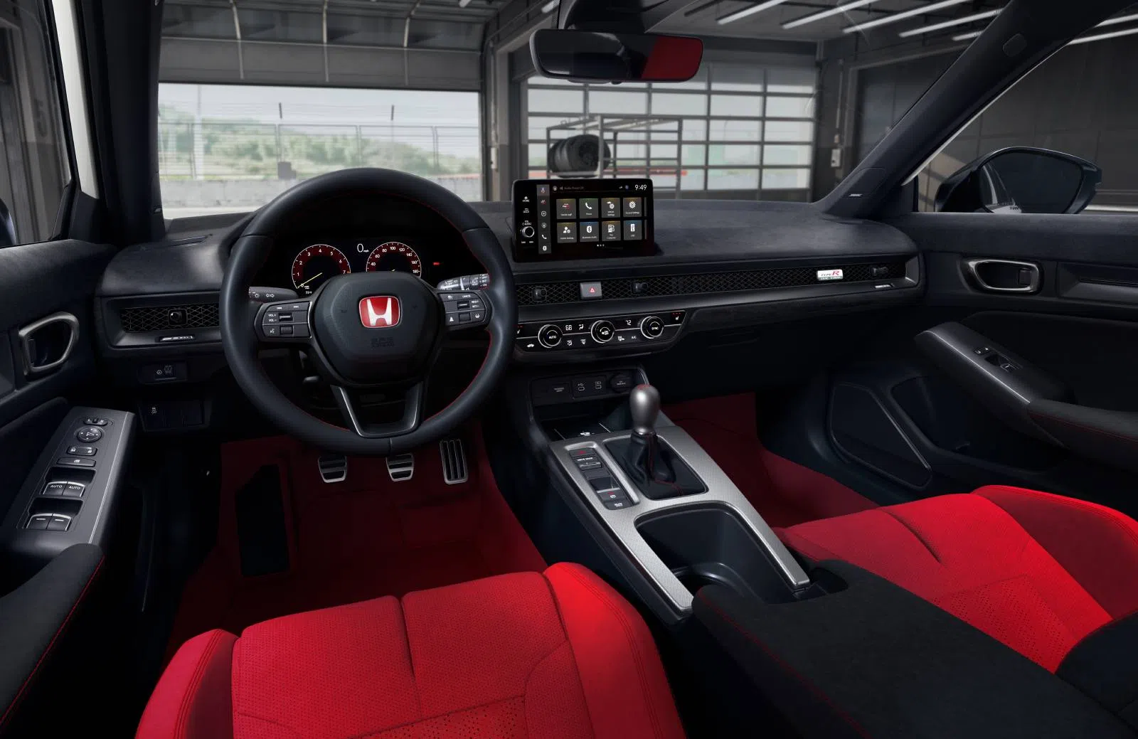inteireur honda civic type r