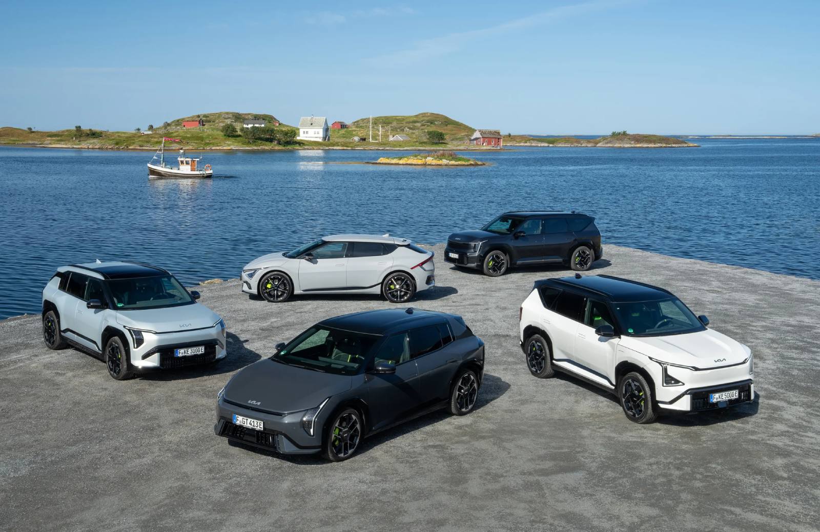 Kia EV line-up