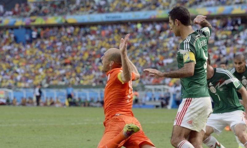 Na ruim tien jaar geen 'no era penal' meer over Robben