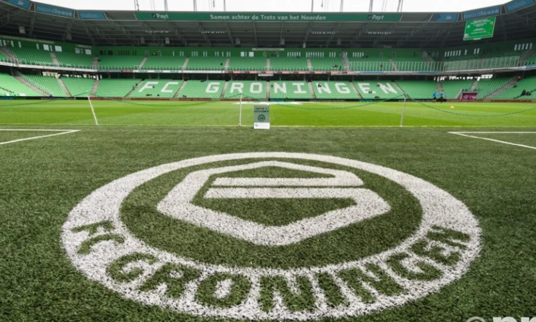 Oranje voor het eerst in de Euroborg