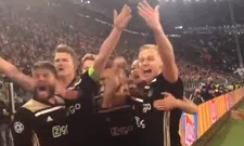 Thumbnail for article: Video Ajax gaat viral: goal De Ligt van dichtbij gefilmd, spelers worden gek