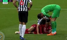 Thumbnail for article: Akelige beelden: Salah krijgt heup van keeper tegen zijn slaap, licht gaat uit