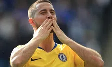 Thumbnail for article: Supporters van Chelsea smeken Hazard om te blijven met tifo