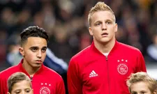 Thumbnail for article: Van de Beek mist Nouri: 'Dan klets ik tegen hem en zie ik soms een glimlach'