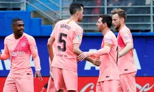 Thumbnail for article: Barcelona eindigt met remise na foutjes Cillessen en dubbelslag Messi