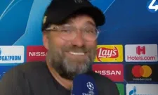 Thumbnail for article: Wat een baas: grijnzende Klopp pakt moment en zingt 'let's talk about six'