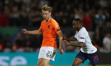 Thumbnail for article: De Jong lacht: 'Ik zei hem dat ik misschien een beetje vervelend ben geweest'