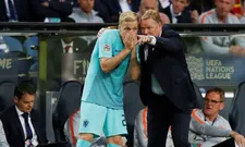 Thumbnail for article: Dramatische entree voor Van de Beek: "Ja, klote. Dat is zuur natuurlijk"