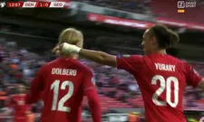 Thumbnail for article: Dolberg wél on fire bij Denemarken: twee treffers tegen Georgië