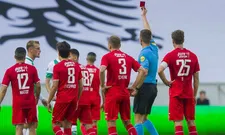 Thumbnail for article: Twente wint in curieus duel met drie penalty's en twee rode kaarten van Groningen