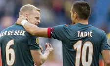 Thumbnail for article: 'Geluid vanuit Spanje was dat Van de Beek nog wel een jaar bij Ajax kon spelen'