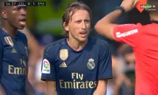 Thumbnail for article: Real Madrid met tien, Modric krijgt direct rood na onopzettelijke fout