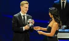 Thumbnail for article: Gigantische overmacht Frenkie de Jong, Van Dijk houdt De Ligt van UEFA-prijs