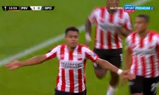 Thumbnail for article: Wat een goal: goudhaantje Malen maakt 1-0 voor PSV, perfecte assist Ihattaren