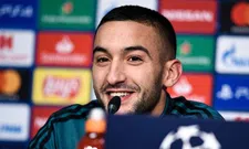 Thumbnail for article: Ziyech grapt: 'Veel Marokkanen hè? Dat heb ik niet geregisseerd hoor'