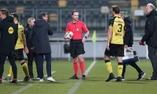 Thumbnail for article: Arbiter in Kerkrade laat voorwerp zien: 'Als je dit tegen je hoofd aan krijgt..'