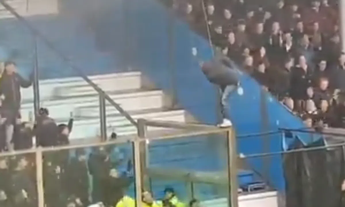 Provocaties Go Ahead Eagles-fan pakken verkeerd uit: 'Daar moet een