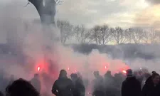 Thumbnail for article: Vuurwerk op de laatste training: Utrechtse fans zwepen spelers op richting Ajax