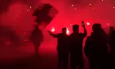 Thumbnail for article: Prachtig onthaal voor NAC-selectie: fans wachten bus op met fakkels en vuurwerk