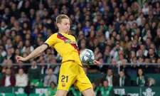 Thumbnail for article: Setién looft Frenkie de Jong: 'Ik denk niet dat er voor hem een top is'