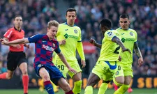 Thumbnail for article: 'Gefrustreerde' Frenkie de Jong keek naar Getafe - Ajax: "Echt irritant"