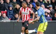 Thumbnail for article: Dumfries reageert op 'penaltymoment' bij PSV - Feyenoord: 'Ik voelde twee dingen'